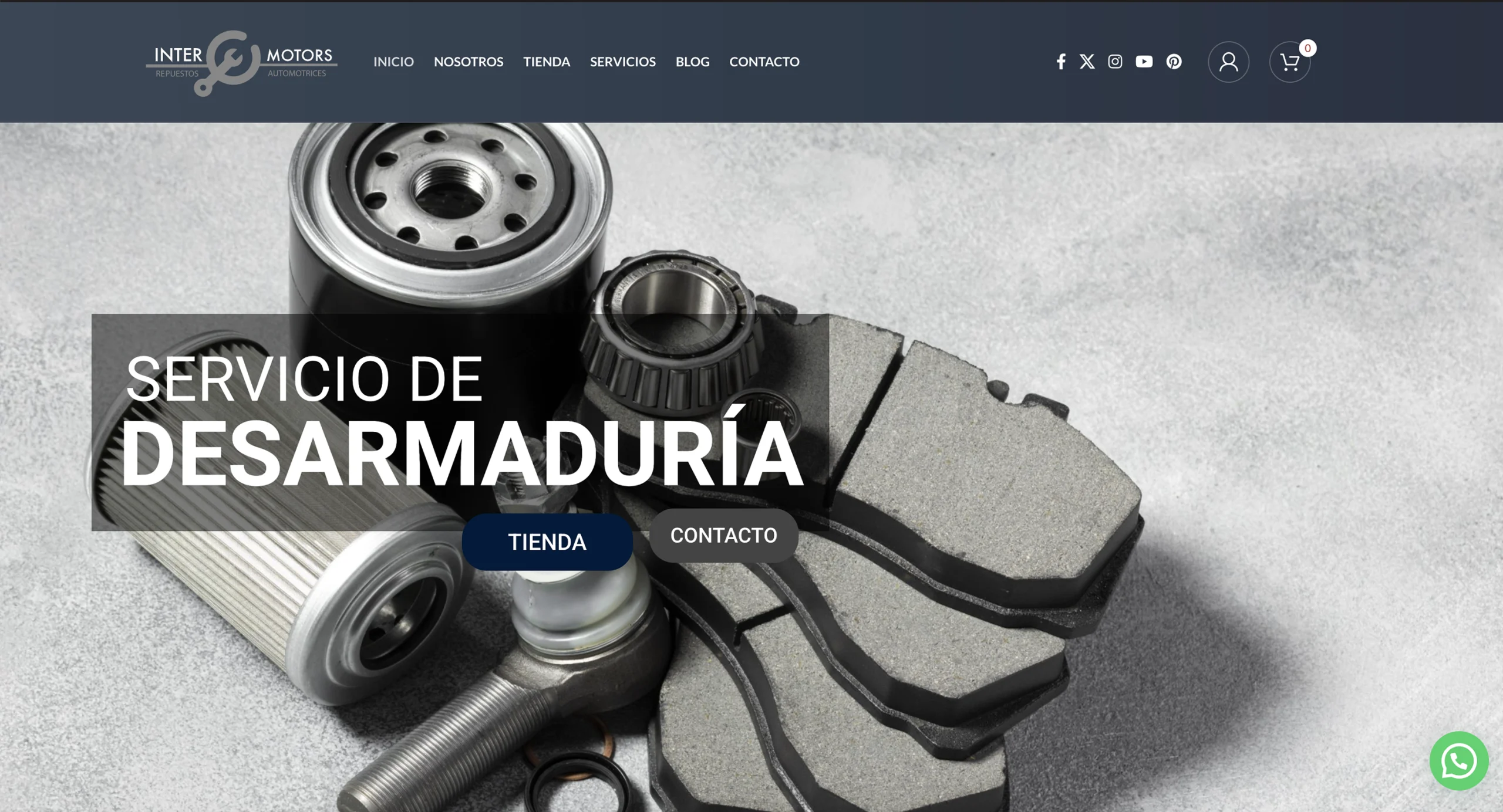 Nuevos diseño web